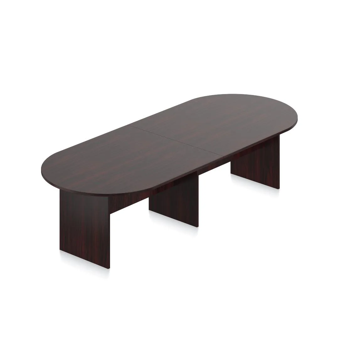GOF GOF 10 FT Racetrack Conference Table Mahogany 120 x 48 x 29.5 — product photo