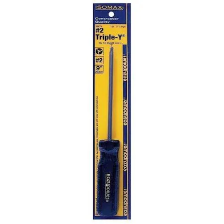 Eazypower Corp Eazypower Corp 35675 Tri-Wing Screwdriver #2 Round hand screwdriver — product photo