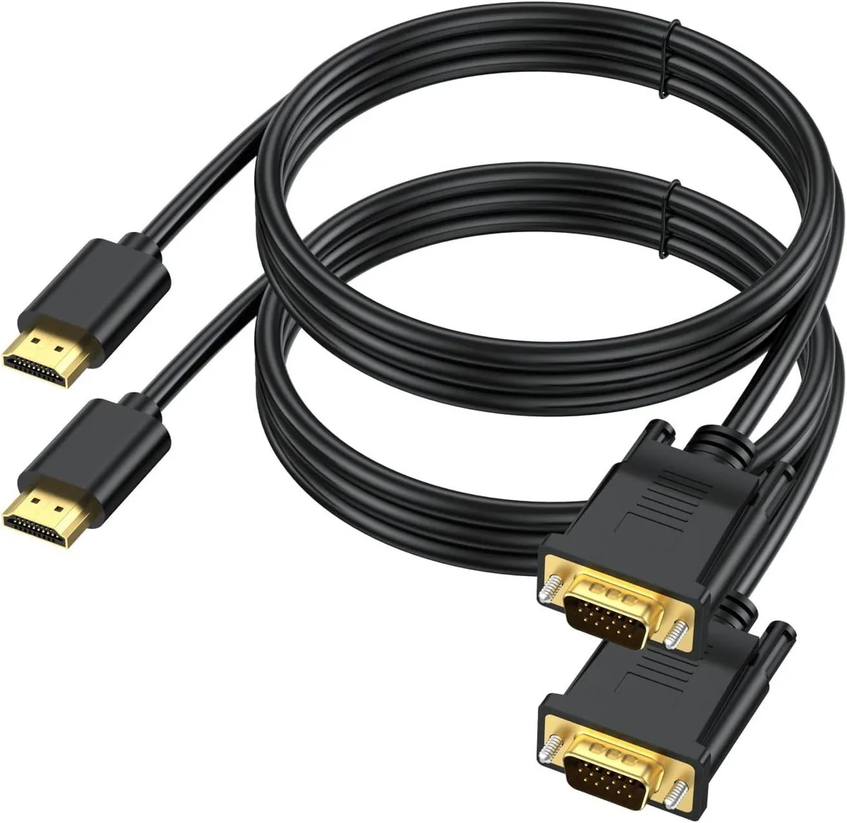 Redpepper Redpepper HDMI to VGA cable 2-pack 3.3ft 1080p 60Hz — product photo