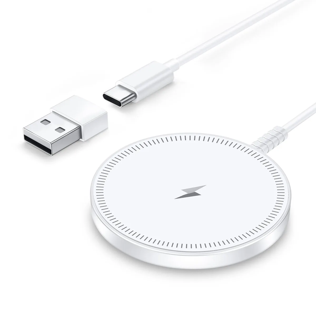  LMOYPD CW130 magnetic wireless charger white 3.96ft — product photo