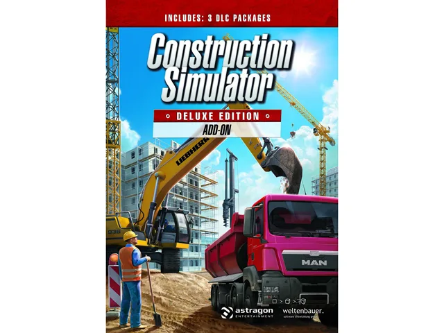 Astragon Astragon 43082 Construction Simulator Deluxe Edition Add-On downloadable game — product photo
