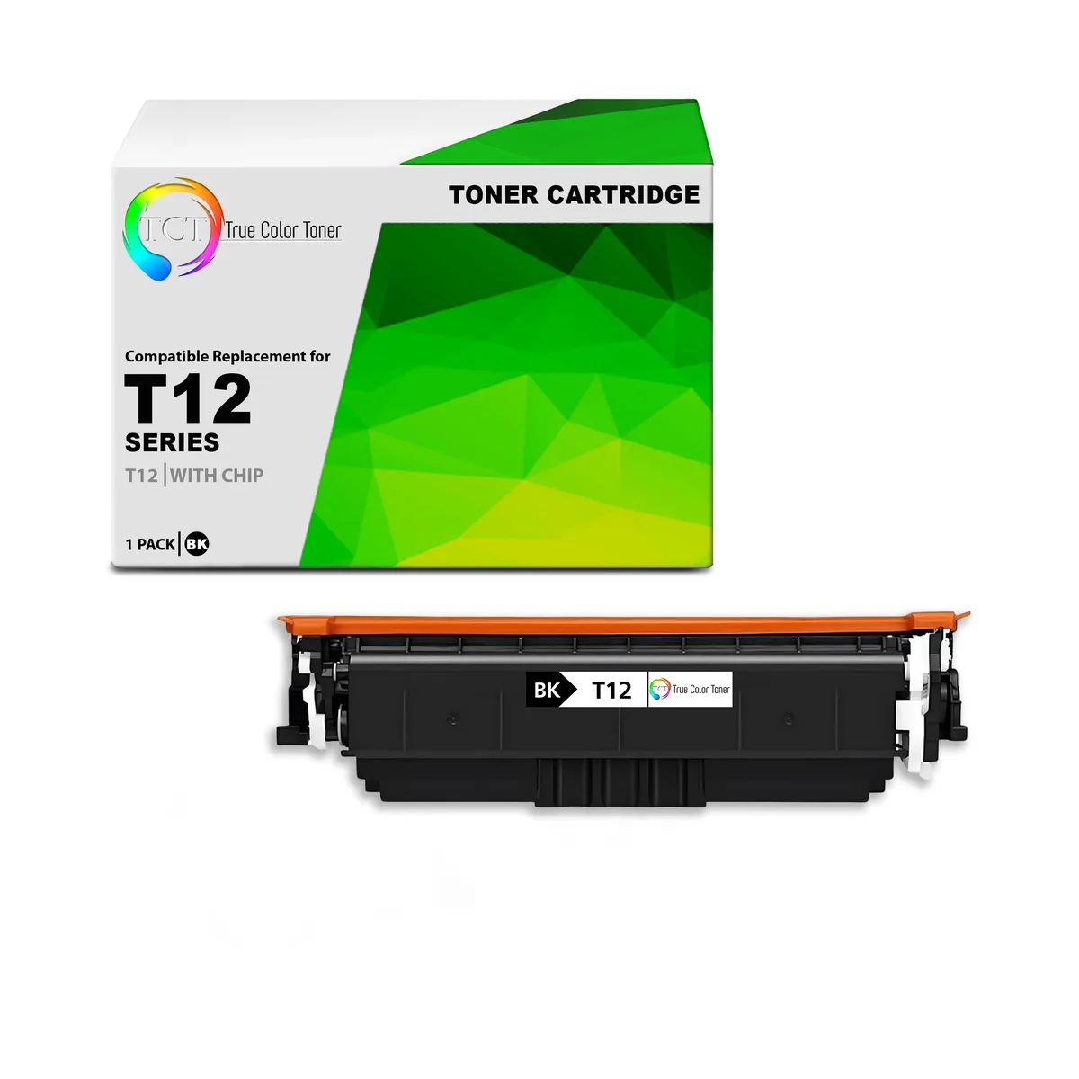 TCT TCT T12 Black Toner Cartridge 7400 Pages — product photo