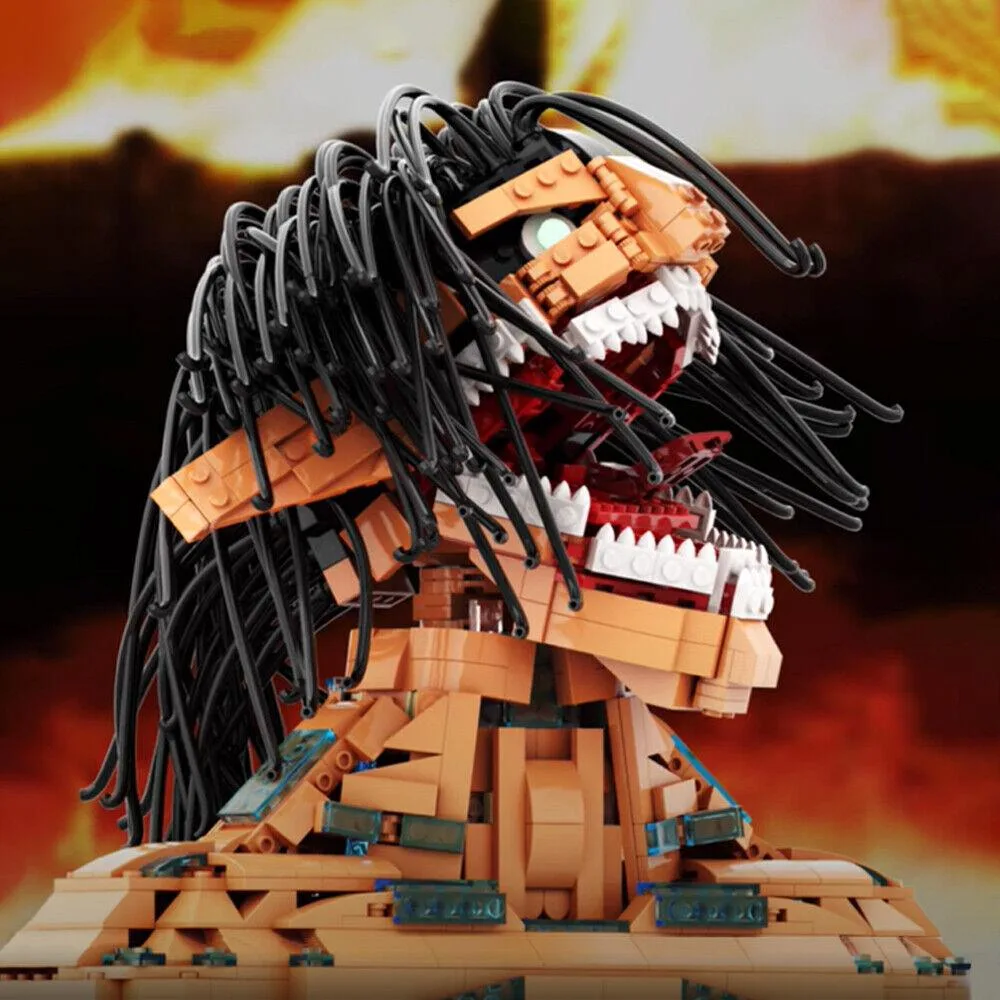 ZITIANYOUBUILD ZITIANYOUBUILD C9568 Eren Bust Building Set 983 Parts — product photo