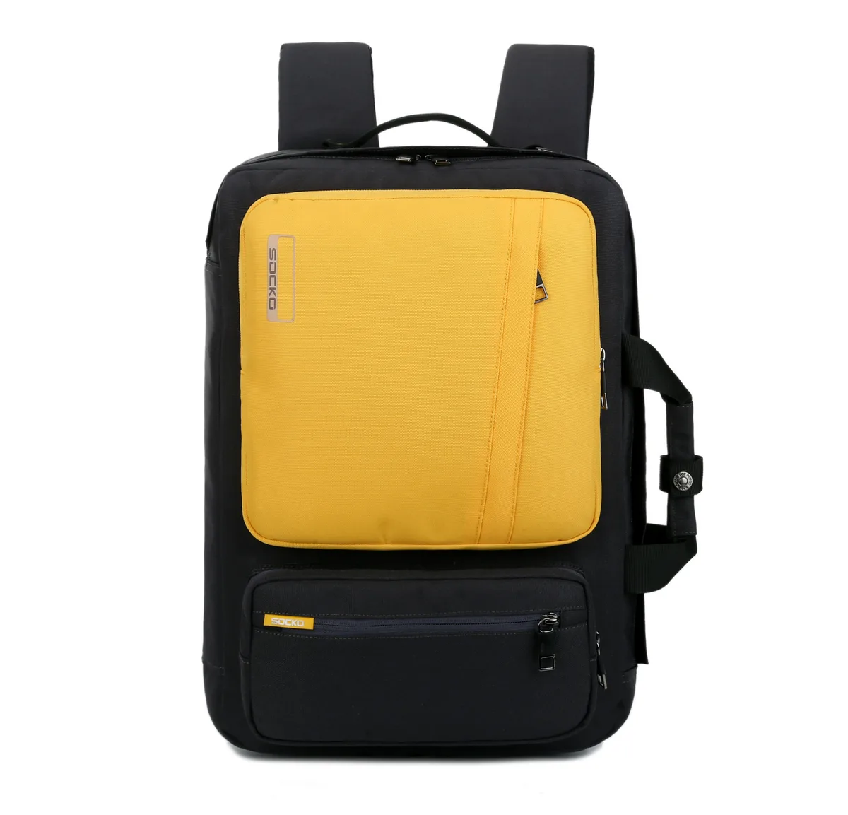 ESTONE ESTONE SH-668 17.3" Laptop Backpack Yellow — product photo