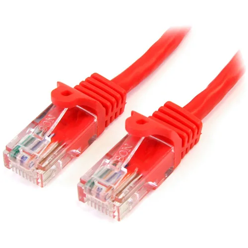 STARTECH STARTECH 45PATCH3RD 3 ft Cat5e Red Snagless network ethernet cable — product photo