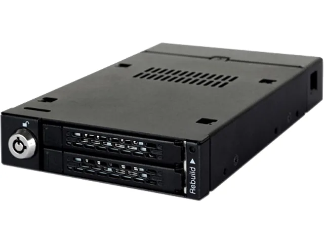 ICY DOCK ICY DOCK MB992SKR-B dual 2.5" SATA to 3.5" RAID hdd accessory — product photo