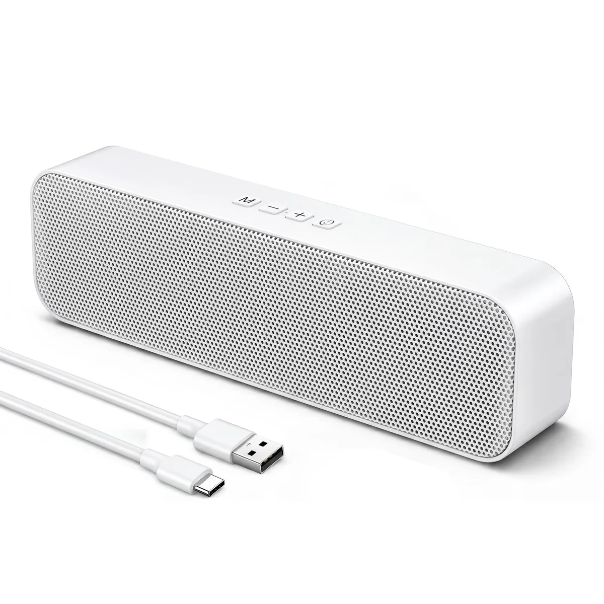  Bluetooth 5.3 USB Soundbar 8.74 x 2.56 x 1.46 in — product photo