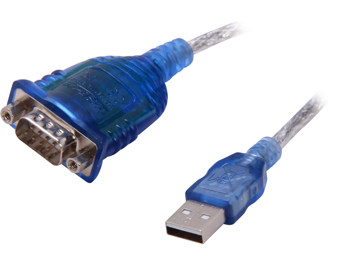 Cables To Go Cables To Go 26886 USB to DB9 Serial Cable 1.5 ft Blue — product photo