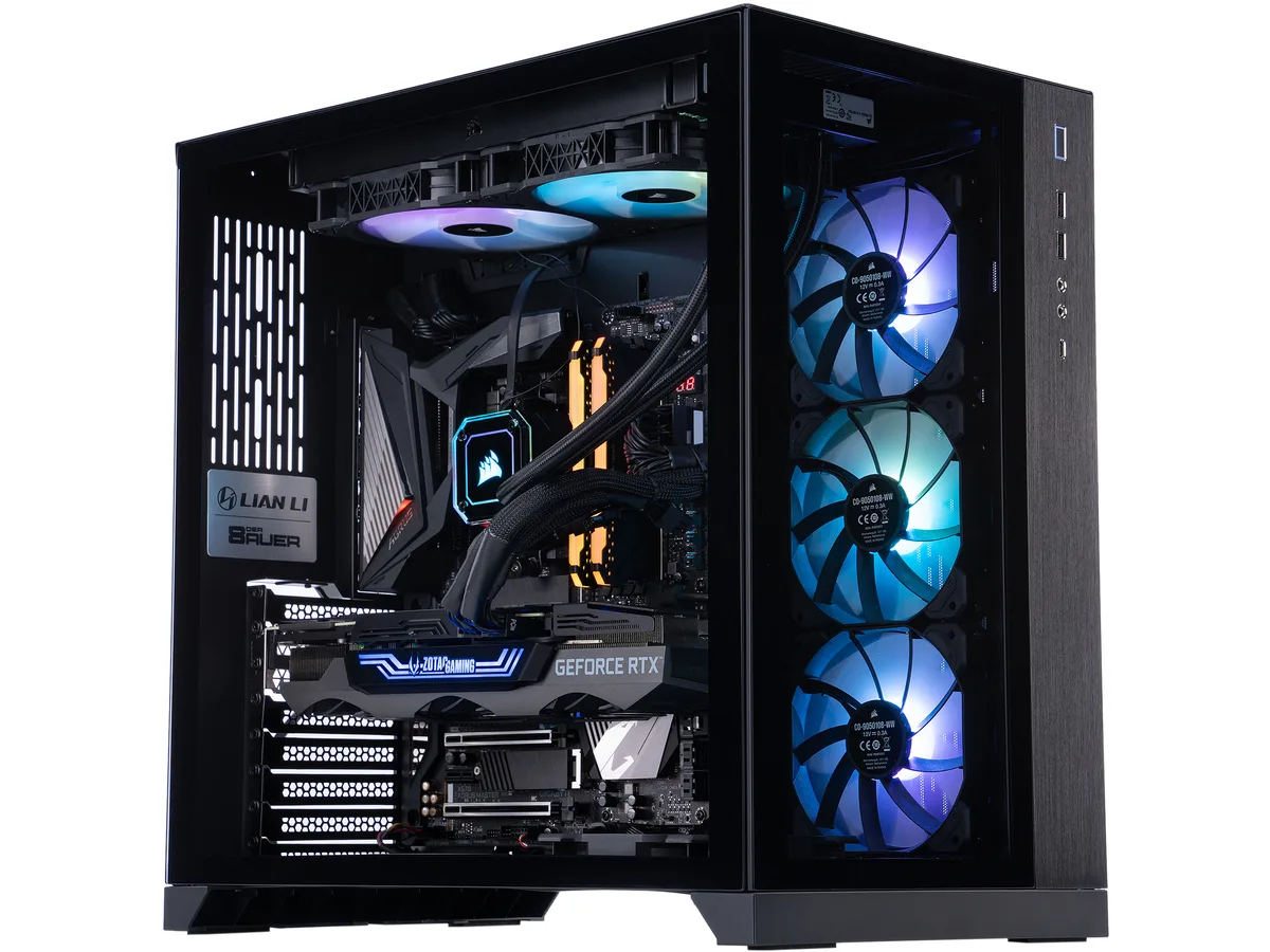Adenine Adenine Alpha001 gaming PC Ryzen 9 5950X RTX 3090 24GB 32GB DDR4 2TB SSD 850W — product photo