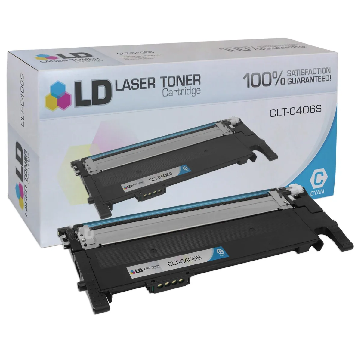 LD Products LD Products CLT-C406S Cyan Toner Cartridge — product photo