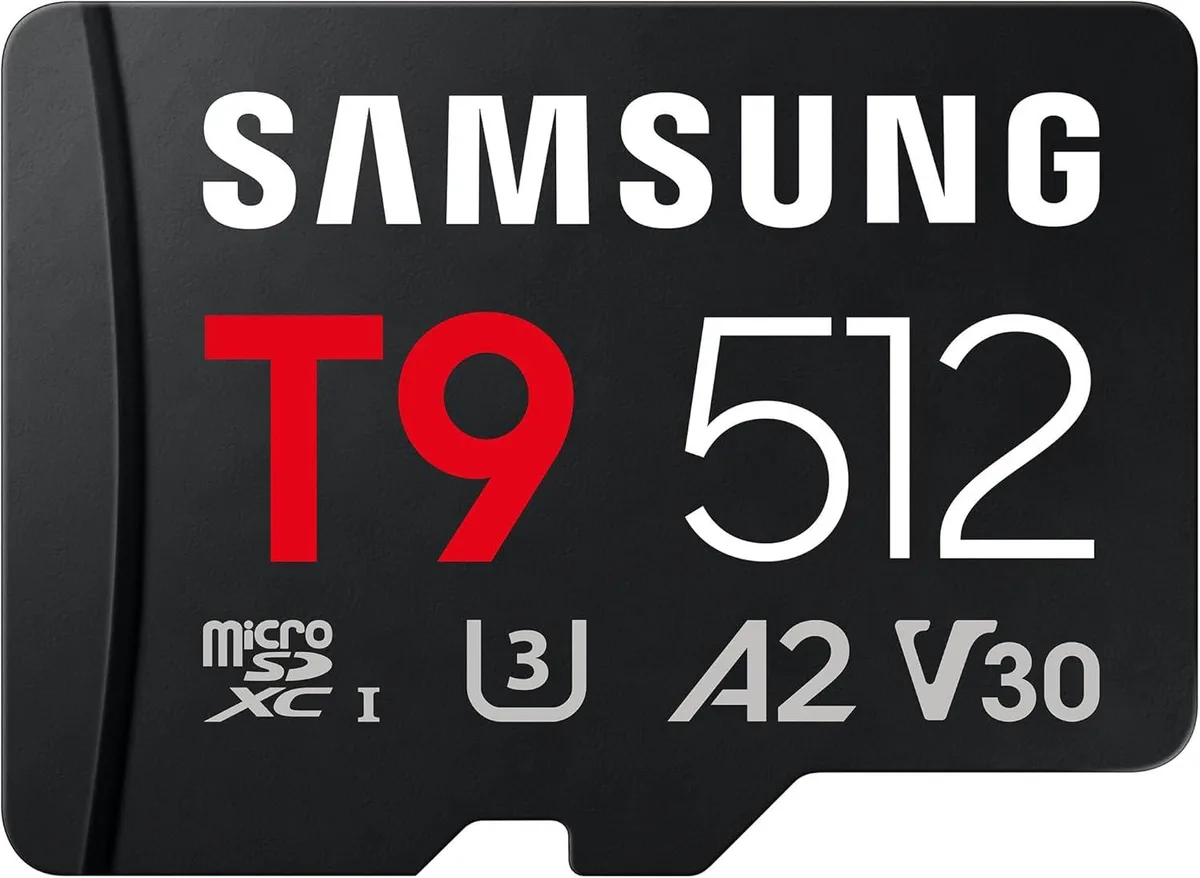 SAMSUNG SAMSUNG microSDXC T9 512GB UHS-I memory card — product photo