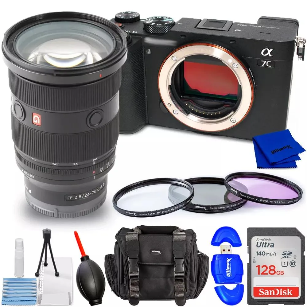 Sony Sony Alpha a7C 24.2MP Full-Frame Kit with FE 24-70mm f/2.8 GM II Lens — product photo