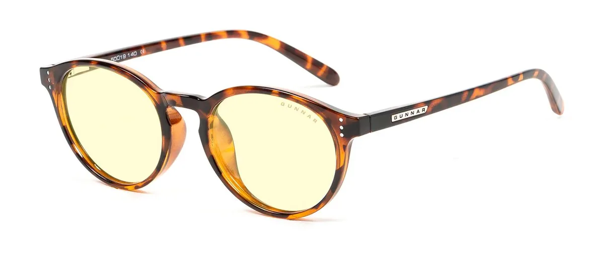 Gunnar Optiks, LLC. Gunnar Attache Reading Glasses +3.00 Tortoise Amber — product photo