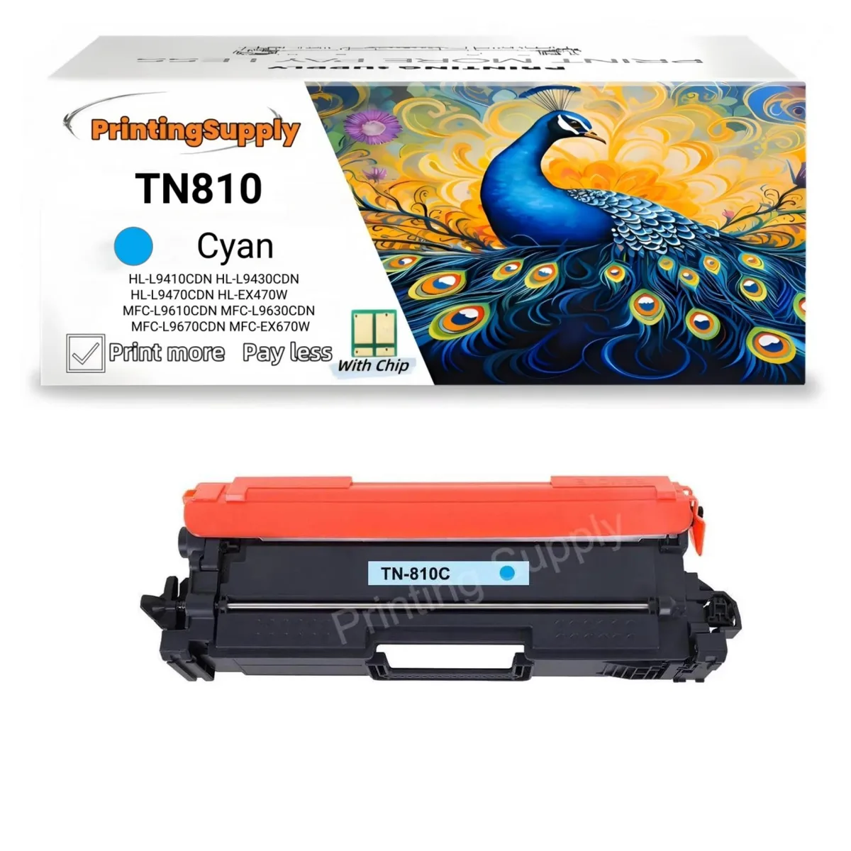 Ninestar Technology Ninestar Technology TN810C Cyan Toner Cartridge — product photo
