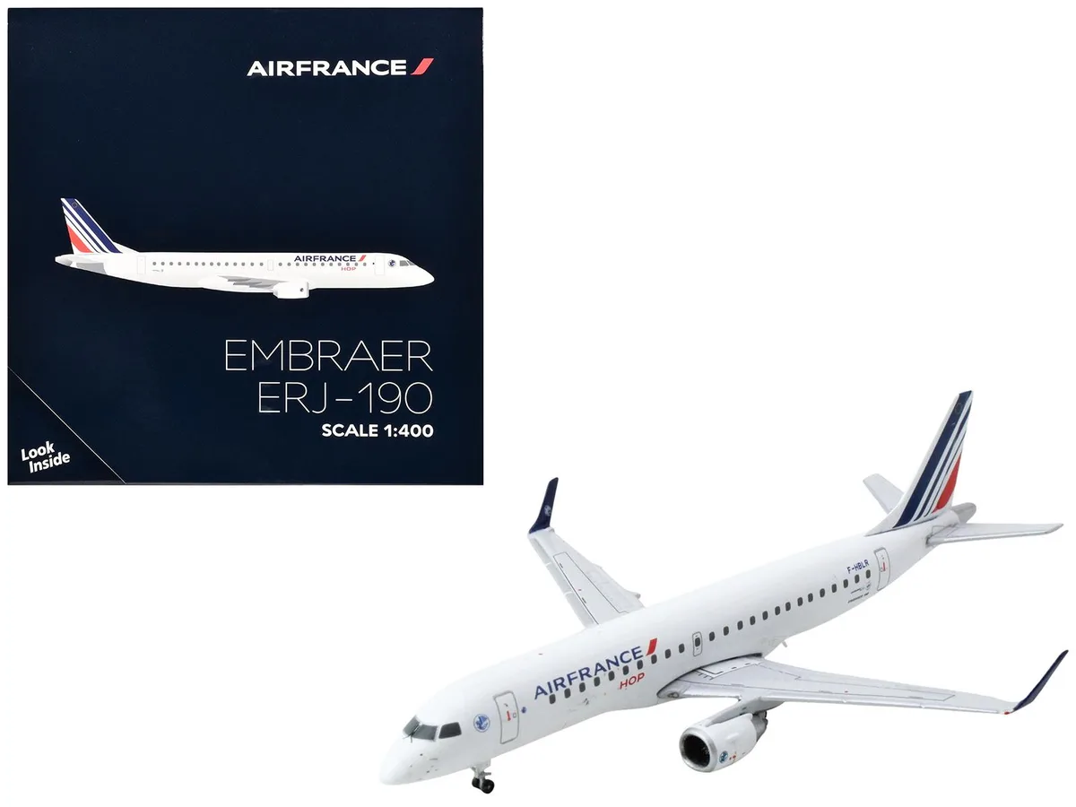 GeminiJets GeminiJets Embraer ERJ-190 Air France Hop F-HBLR 1/400 Diecast Model — product photo