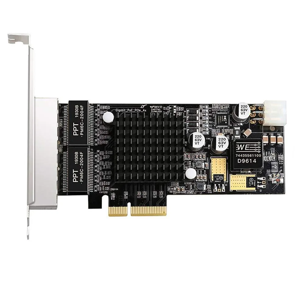 Vszerda Vszerda N35734 4-port POE Gigabit network card — product photo
