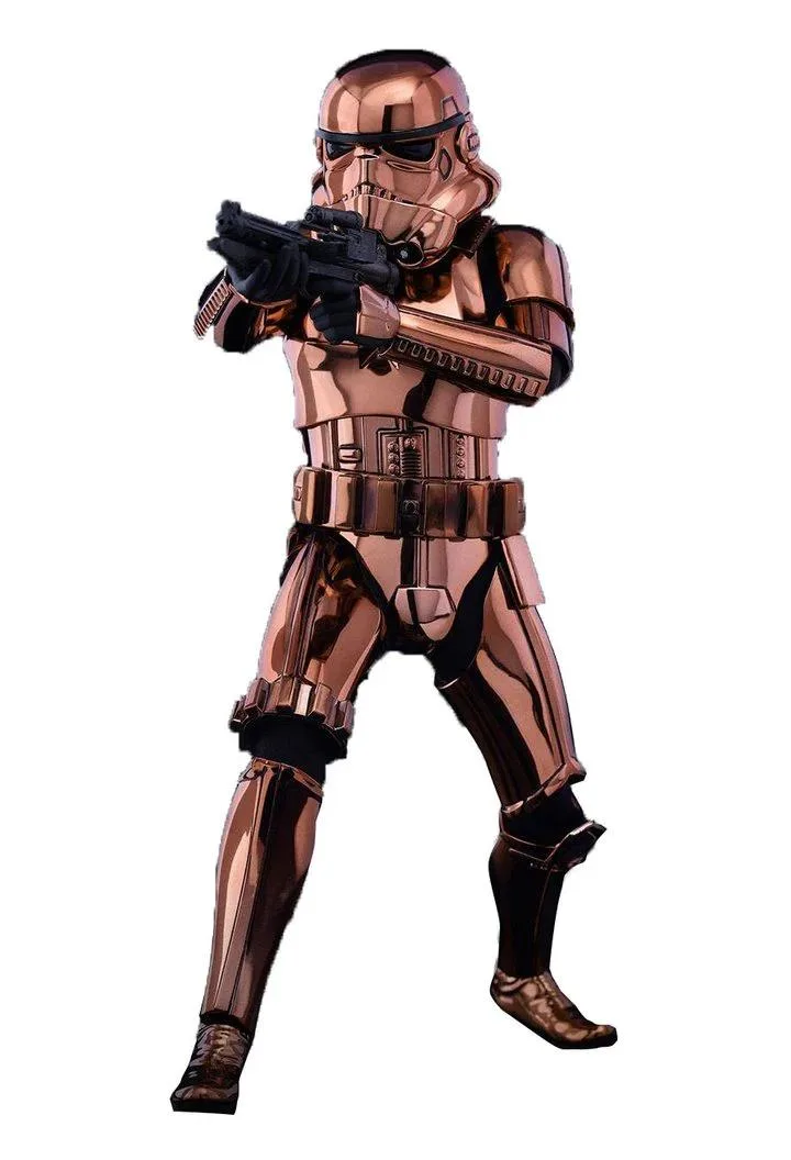 Hot Toys Hot Toys MMS330 Star Wars Stormtrooper Copper Chrome Version action figure — product photo