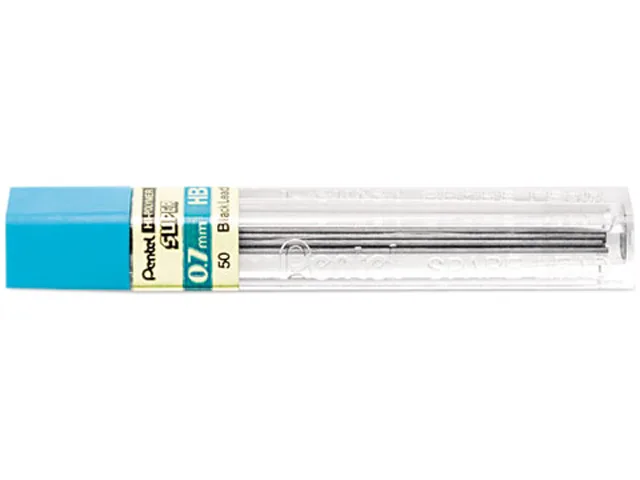 Pentel of America, Ltd. Pentel of America, Ltd. 50HB 0.7mm HB Lead Refills, 12 Pack — product photo