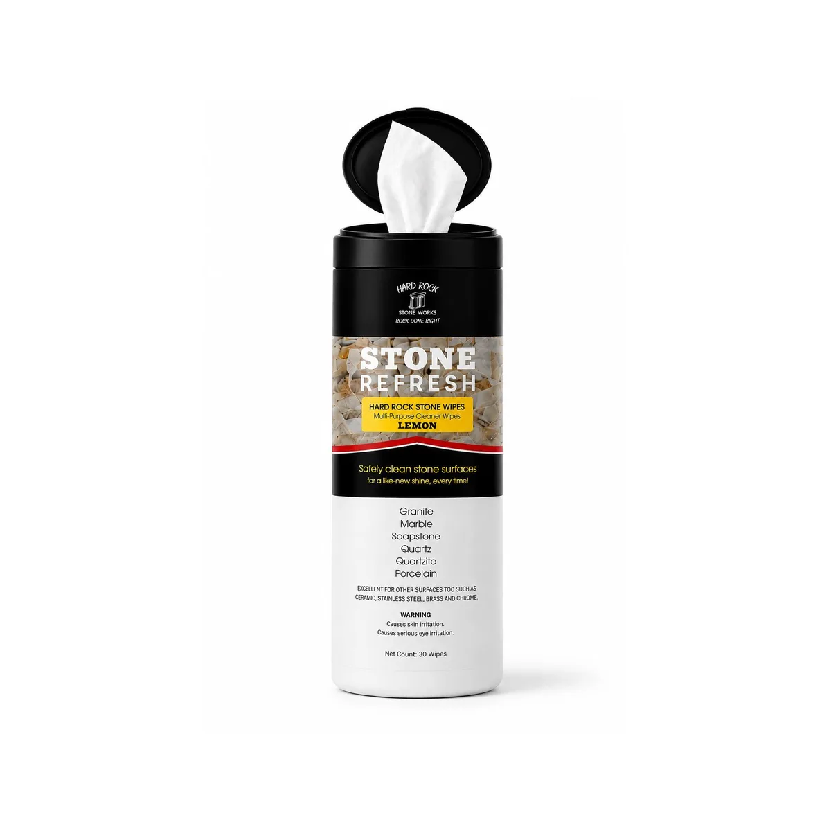 No Sew No Sew Stone Refresh Wipes Lemon Scent — product photo