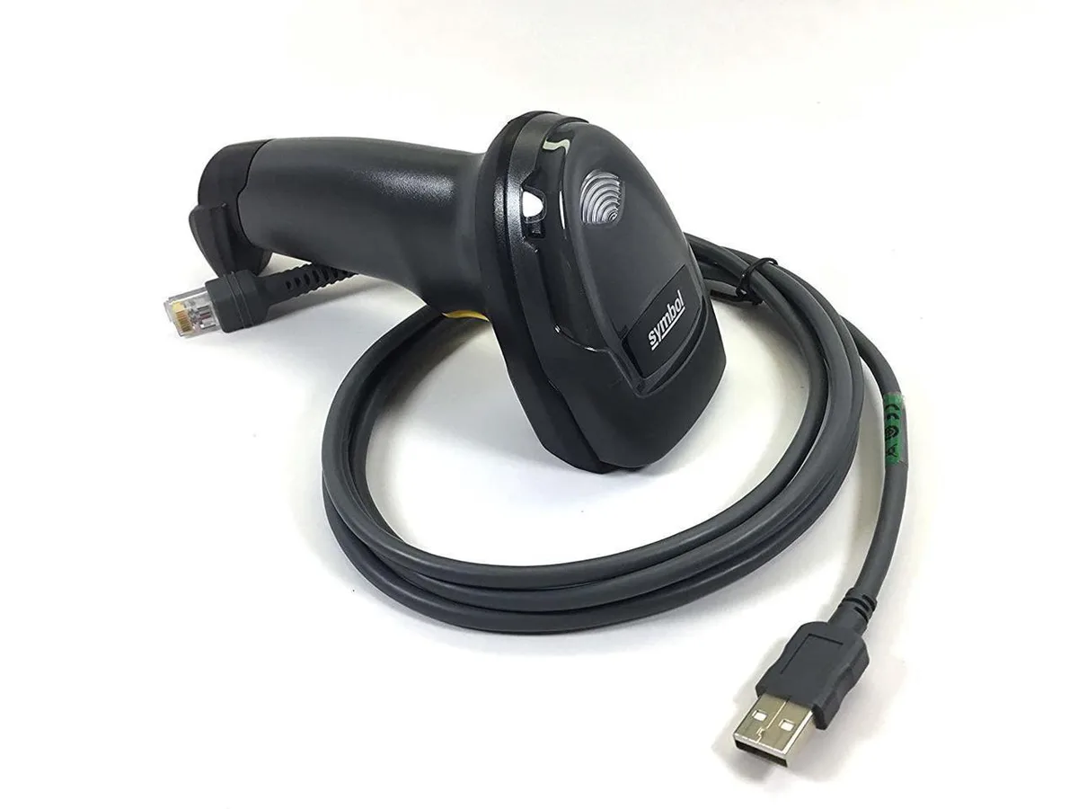 J&amp;P J&amp;P DS4308-XD 2D Handheld Barcode Scanner with USB Cable — product photo