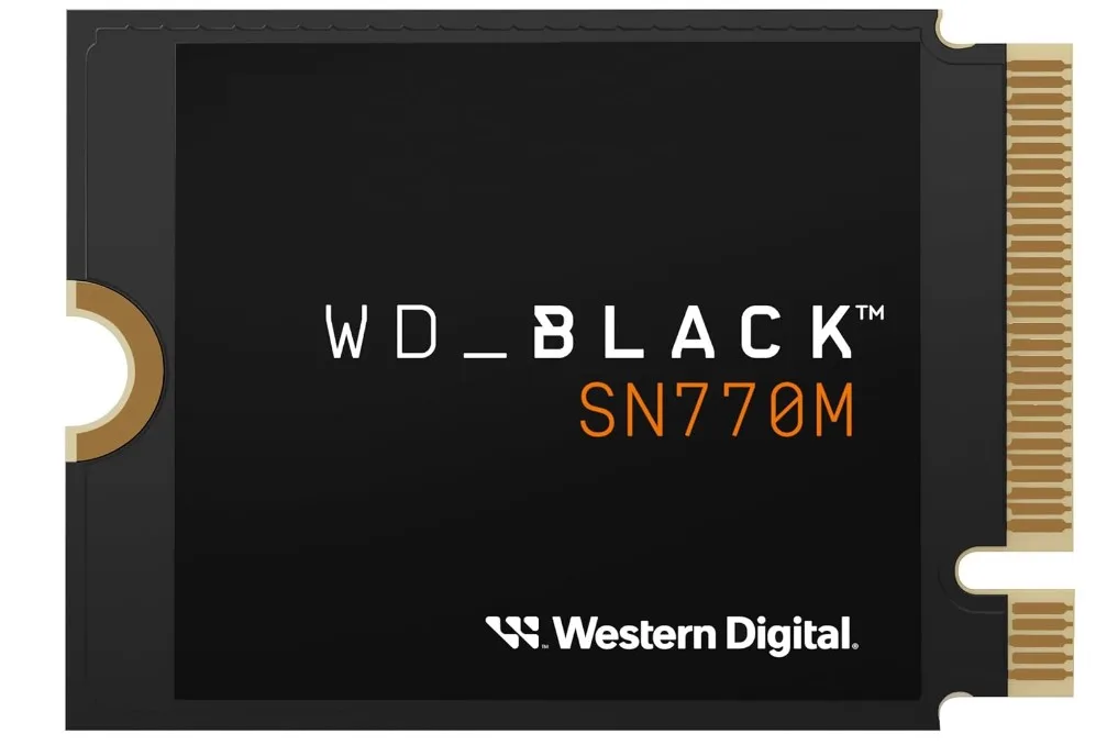 SanDisk SanDisk WDBDNH0010BBK-WRSN SN770M 1TB M.2 2230 NVMe internal SSD — product photo