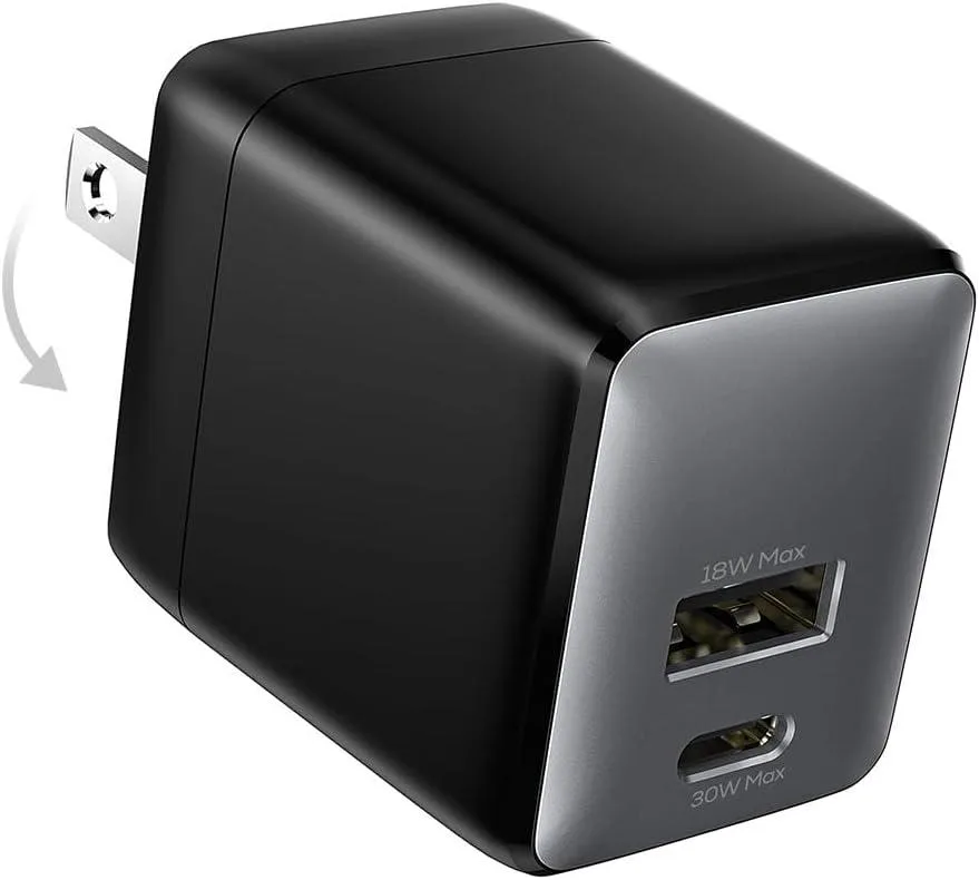 ONITOON ONITOON 30W USB-C Charger Dual-Port Foldable Plug — product photo