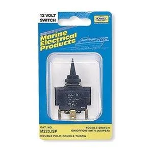 Hubbell Incorporated Hubbell Incorporated M223JSP Marine Toggle Switch DPDT 6 — product photo