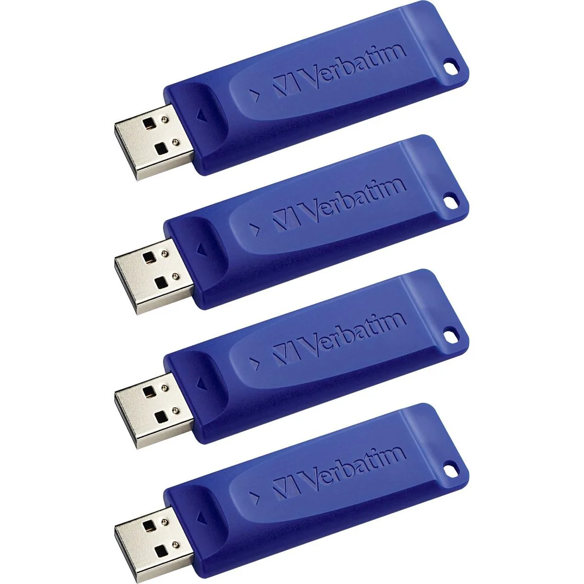 VERBATIM VERBATIM 97088CT 8GB Blue USB flash drive 4-pack — product photo