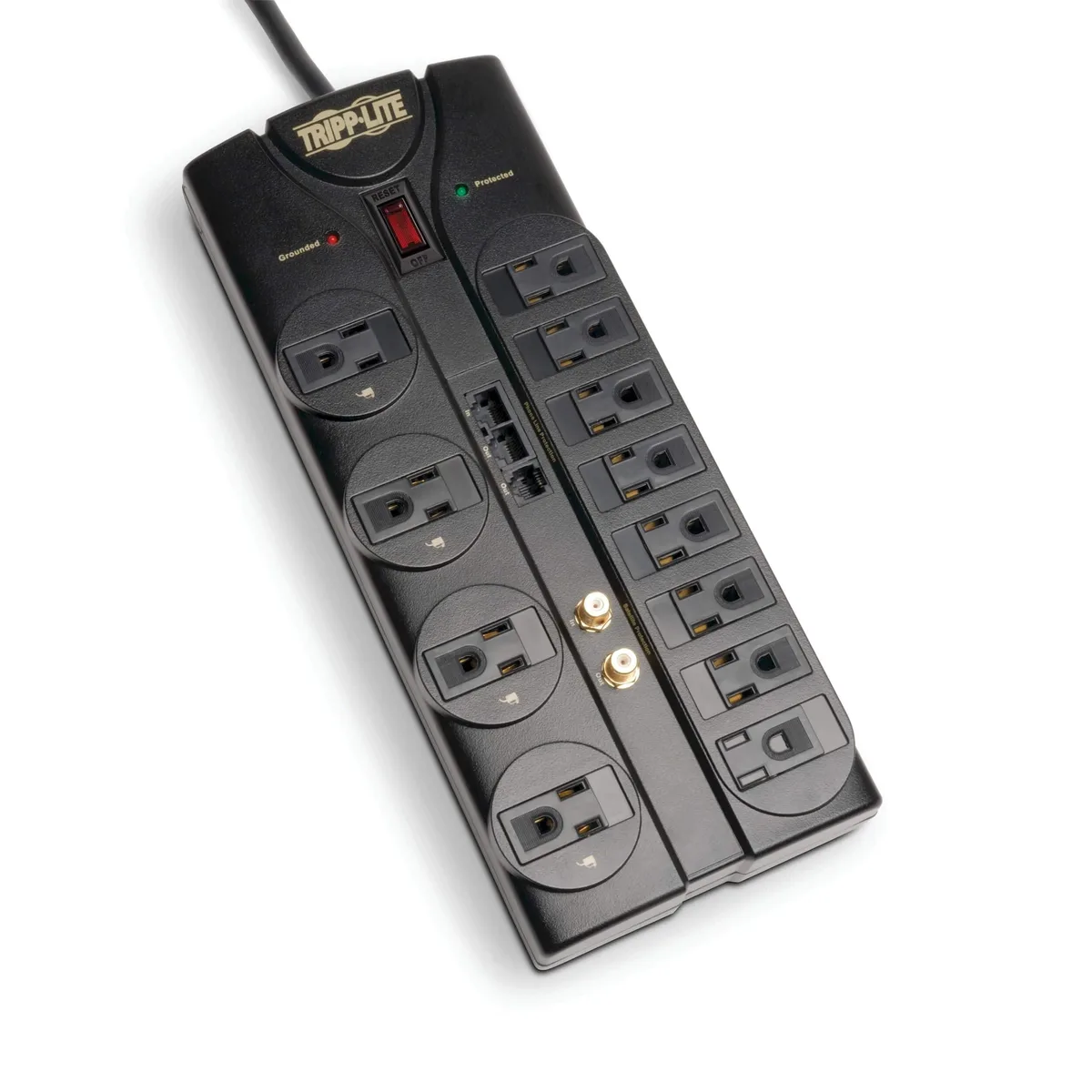 Tripp Lite Tripp Lite TLP1208 surge protector 12 outlets 2880 joules — product photo