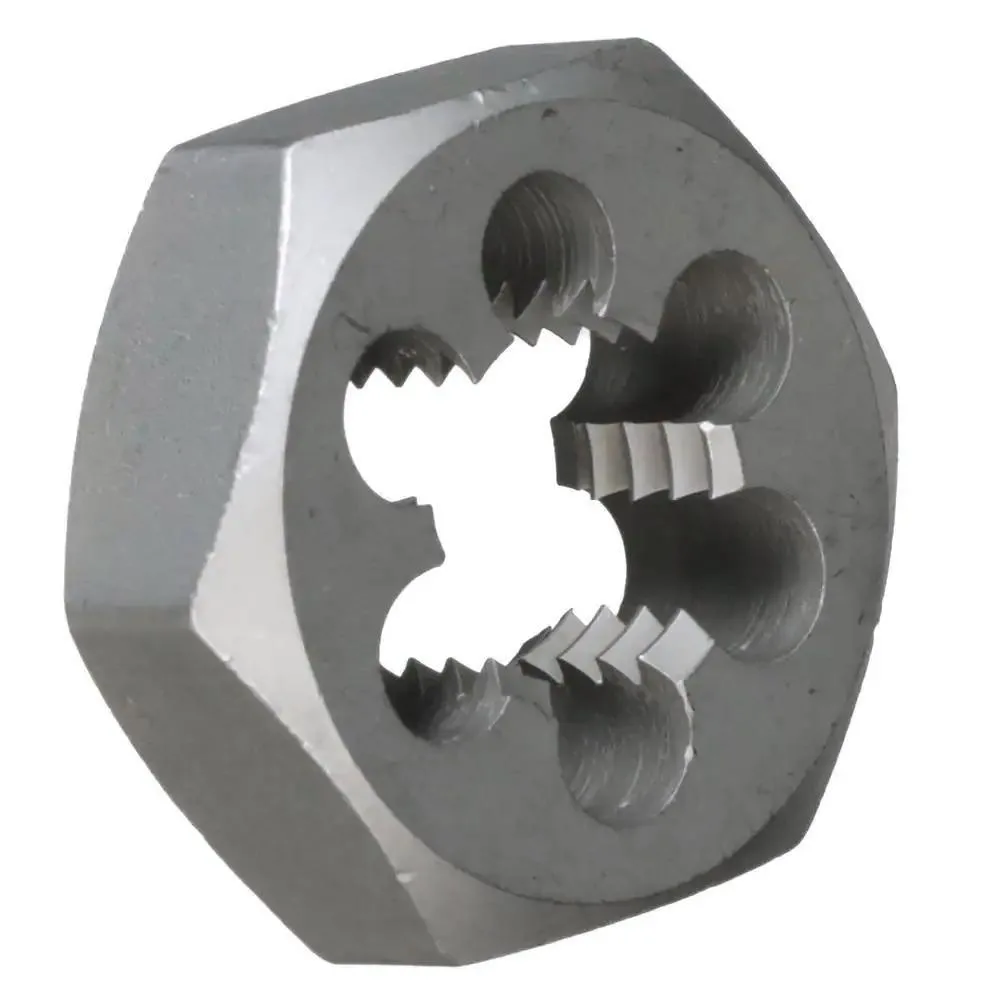 Drill America Drill America 7/8 In.-20 Carbon Steel Hex Re-Threading Die — product photo