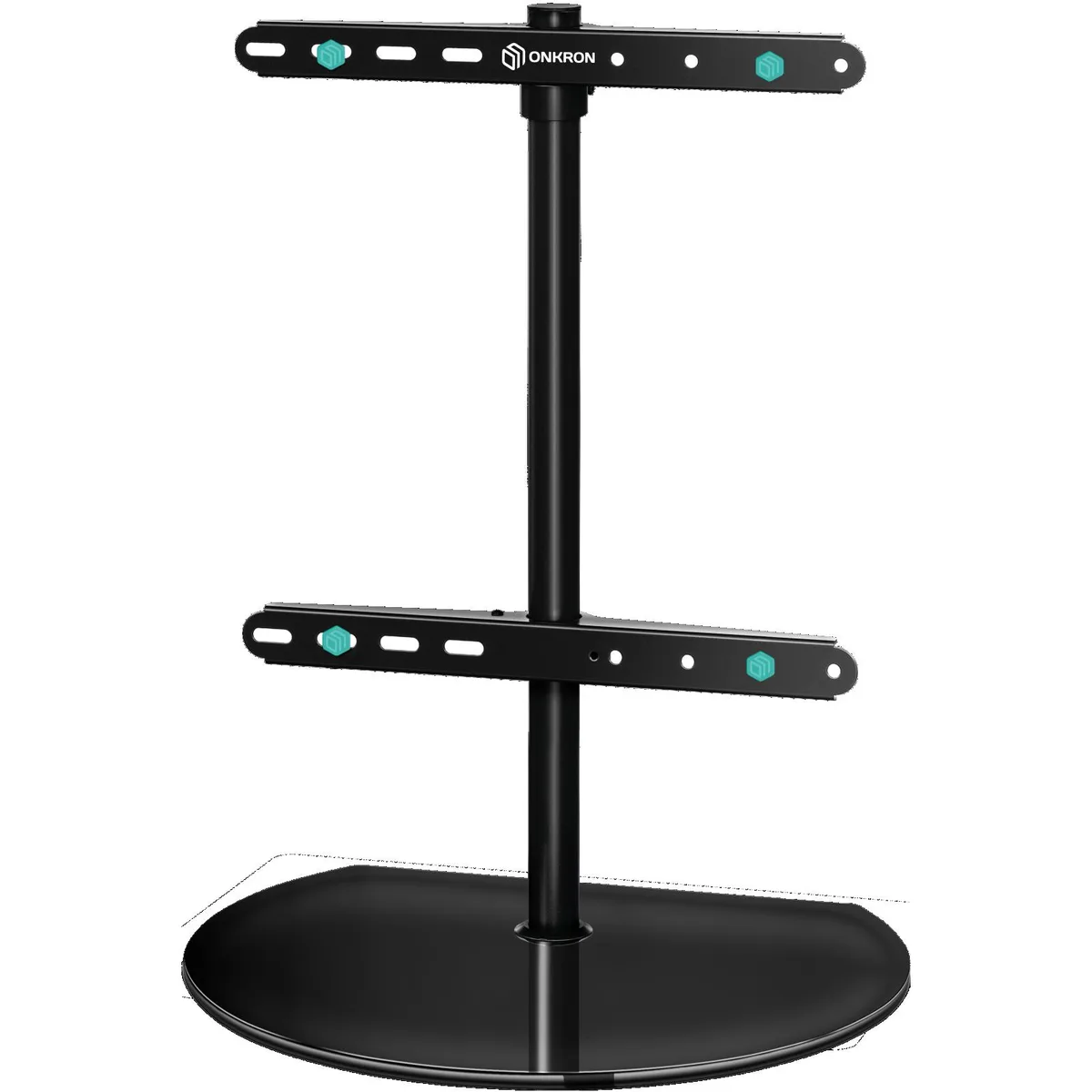ONKRON ONKRON Table Top TV Stand 32-65" 360° Swivel 77 lbs VESA 400x400 Black — product photo