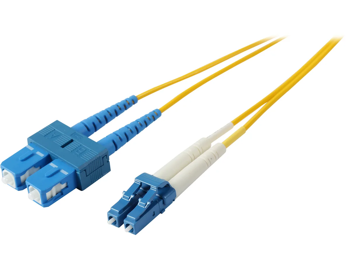 Tripp Lite Tripp Lite N366-05M fibre optic cable LC/SC 5m 16ft 8.3/125 duplex — product photo