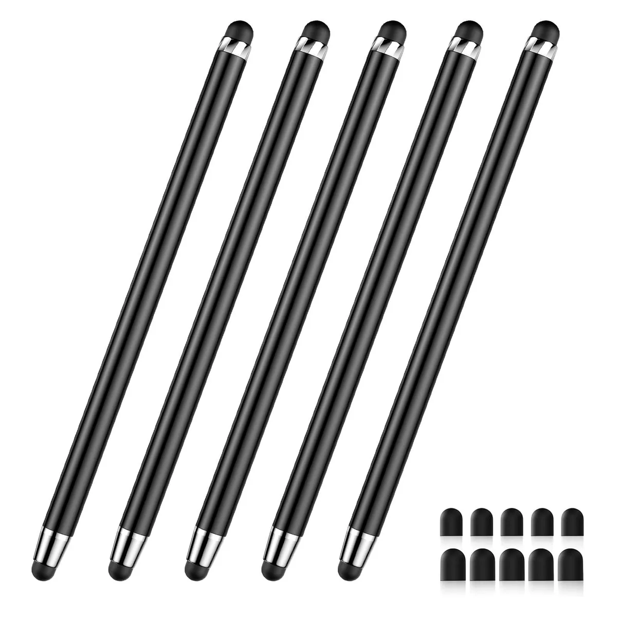 DAXINGXING 2-in-1 Stylus 5 pcs Black .21 .27 tips — product photo