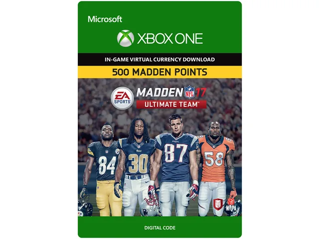 Electronic Arts Electronic Arts 7F6-00053 Madden NFL 17 MUT 500 Points downloadable game — product photo