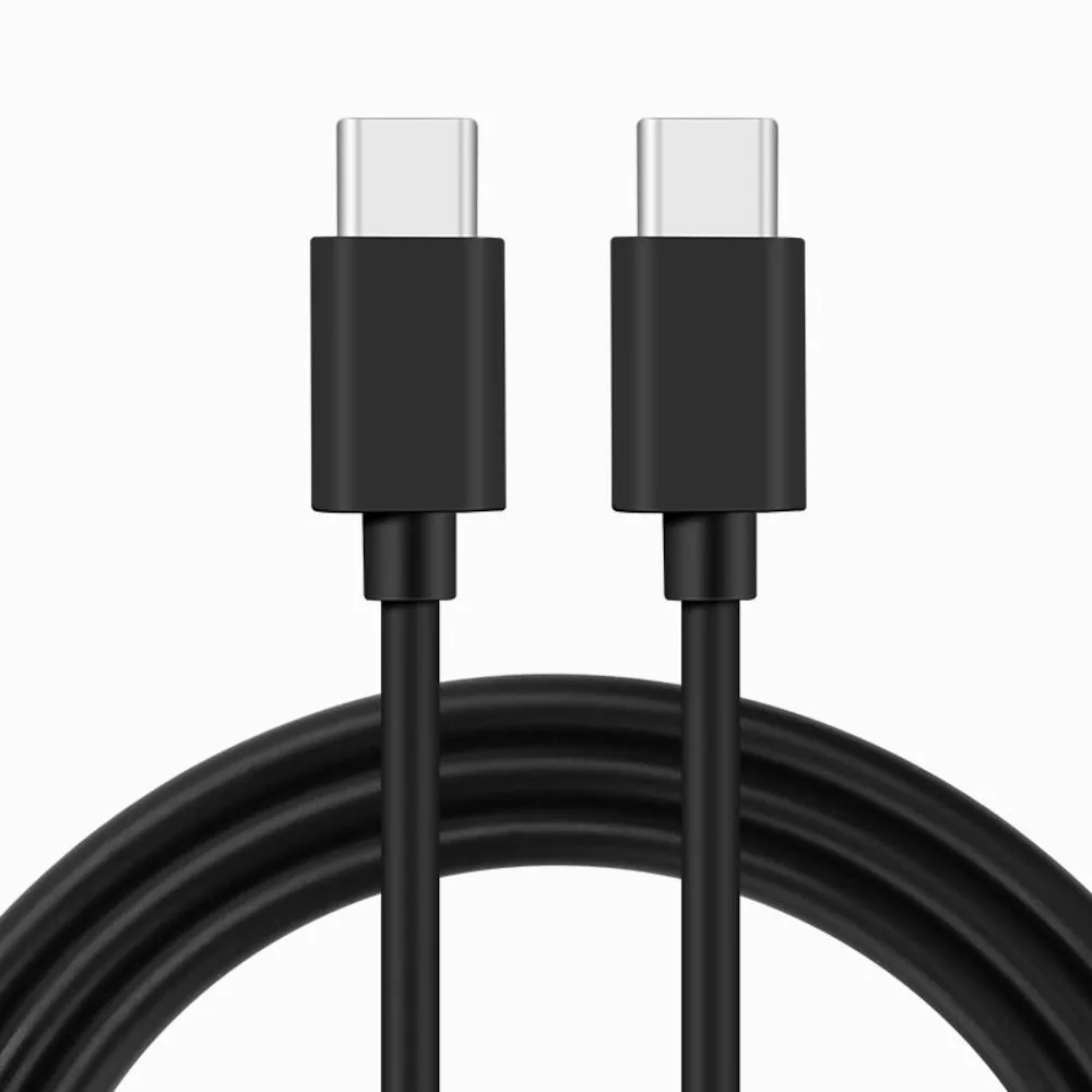 JacobsParts Inc. JacobsParts Inc. DTC-H1-BLK USB-C to USB-C cable 3 ft 60W USB 2.0 black — product photo