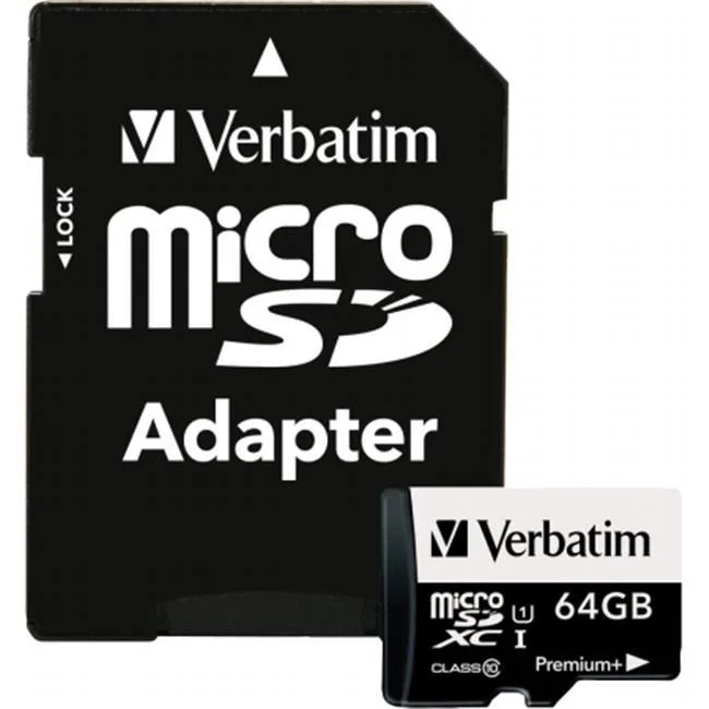 VERBATIM VERBATIM 98742 64GB microSDXC UHS-I memory card — product photo