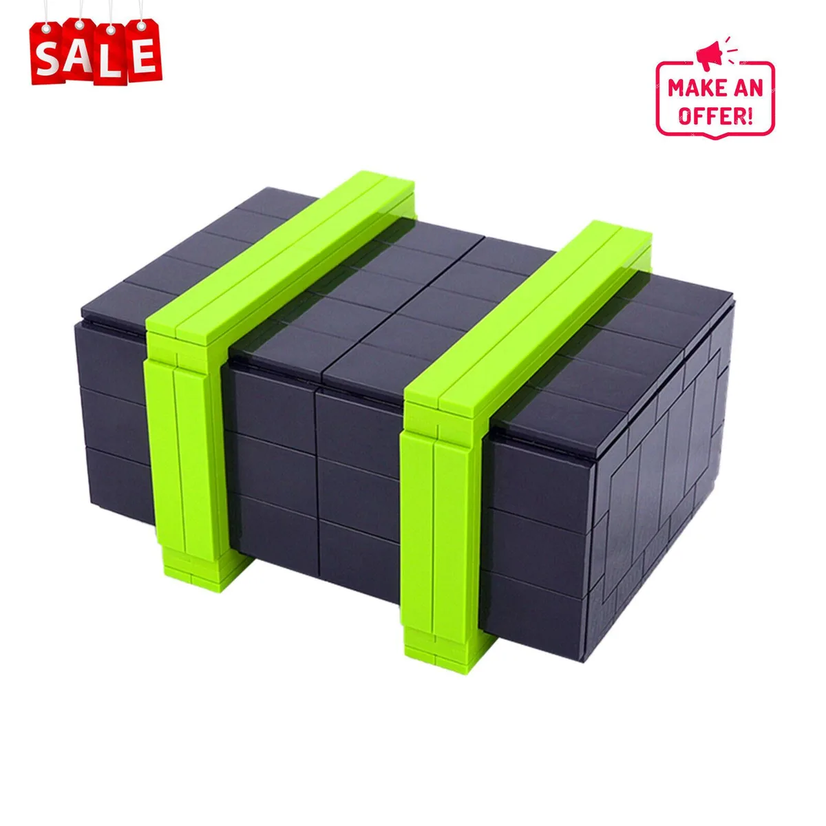 ZITIANYOUBUILD ZITIANYOUBUILD Classic Box Puzzle Building Set 411 Pieces MOC — product photo
