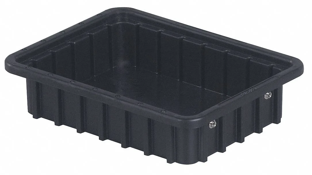 Lewisbins Lewisbins DC1025 XL Divider Box Black 10 3/4 in L 2 1/2 in H — product photo