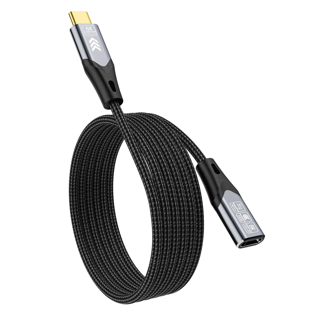 Vszerda Vszerda USB-C Extension Cable 3.3FT 40Gbps 8K 240W — product photo
