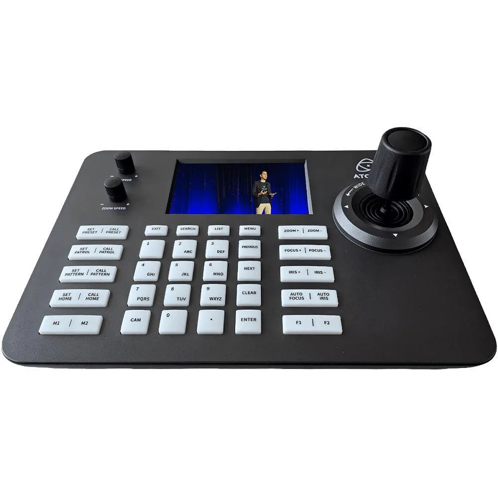 Atomos Atomos Camera Remote Control Unit A-Eye PTZ 5-inch LCD 4D Joystick ONVIF RS-232 — product photo