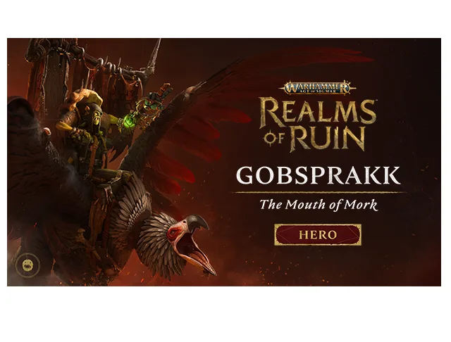 Frontier Developments Frontier Developments Warhammer Age of Sigmar: Realms of Ruin — The Gobsprakk Pack downloadable game — product photo