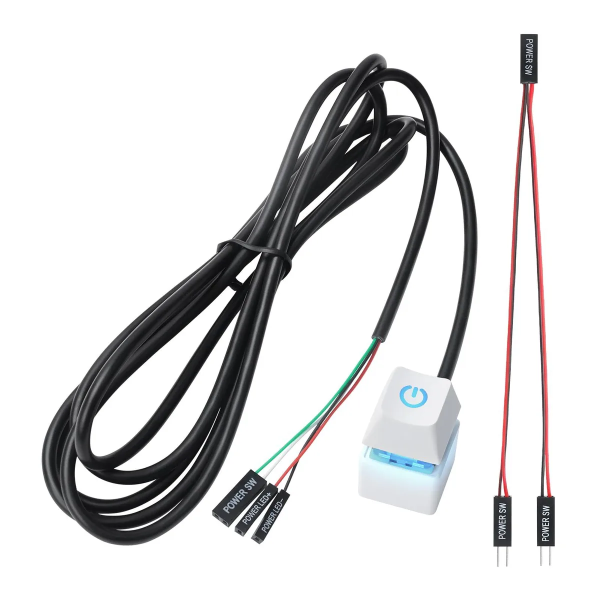 Perle DE-KCS-ZH Floppy internal power cable 1.8m 19x19x24mm — product photo