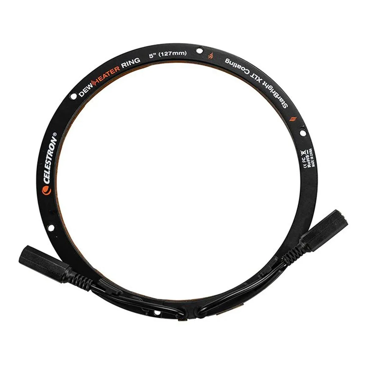 Aluminium dew heater ring for 5 inch Schmidt-Cassegrain telescope