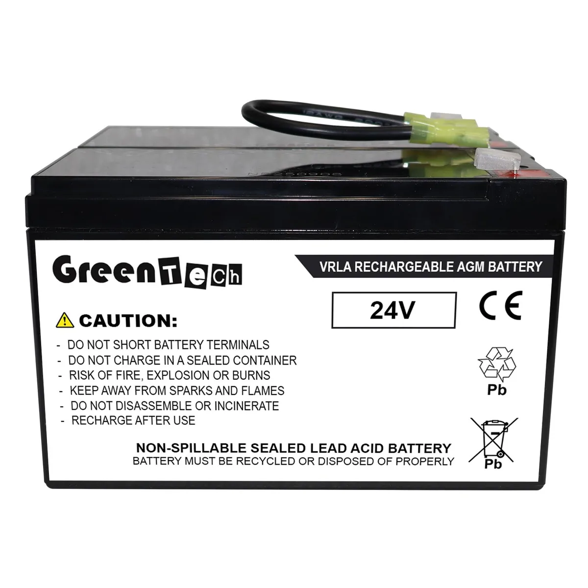 GreenTechLLC GreenTechLLC APCRBC176 24V 7AH SLA Battery Cartridge #176 — product photo