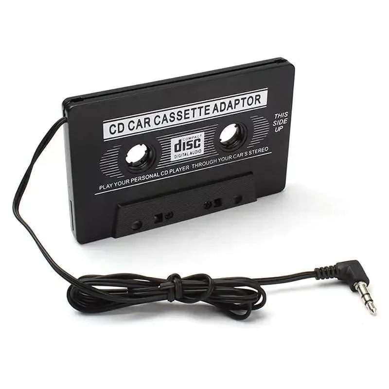 Scosche Cassette Adapter 3.5mm Aux Black — product photo