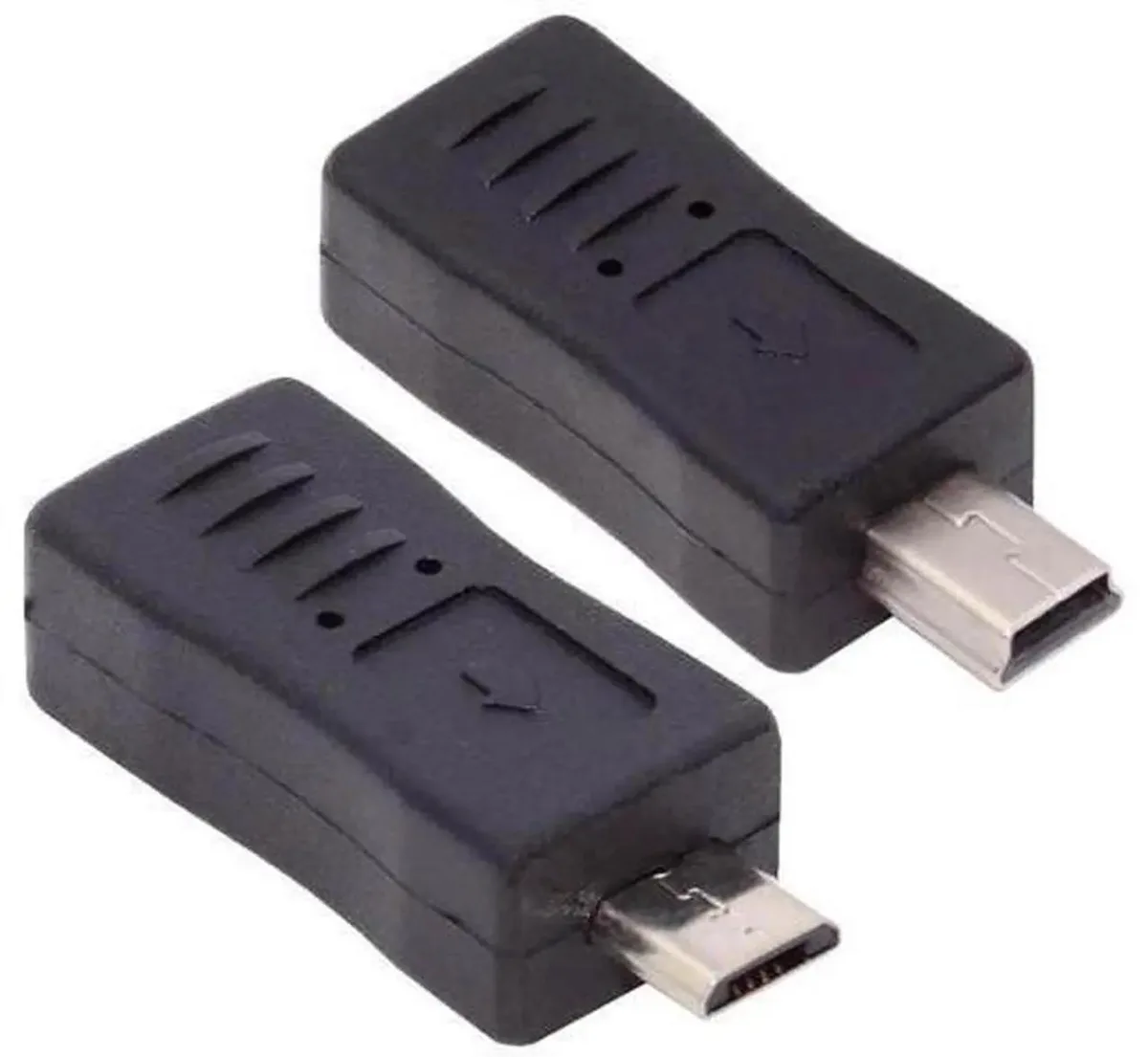 SMUGDESK SMUGDESK 2pc USB 2.0 Mini to Micro Bidirectional Adapter Set — product photo