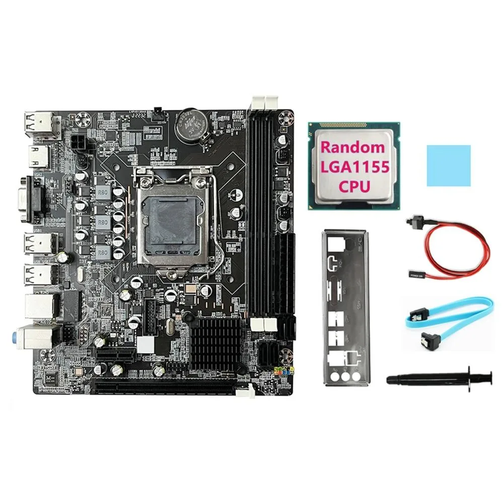 YINGHUA YINGHUA B75 server motherboard LGA1155 DDR3 16G 190x170mm — product photo