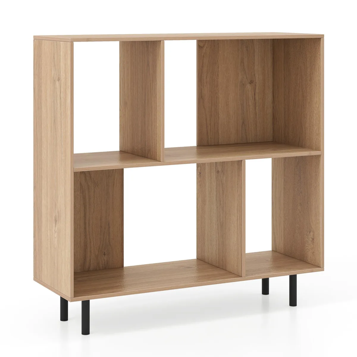 SlickBlue SlickBlue 4-Cube Bookcase Natural 35.5" x 12" x 35.5 — product photo