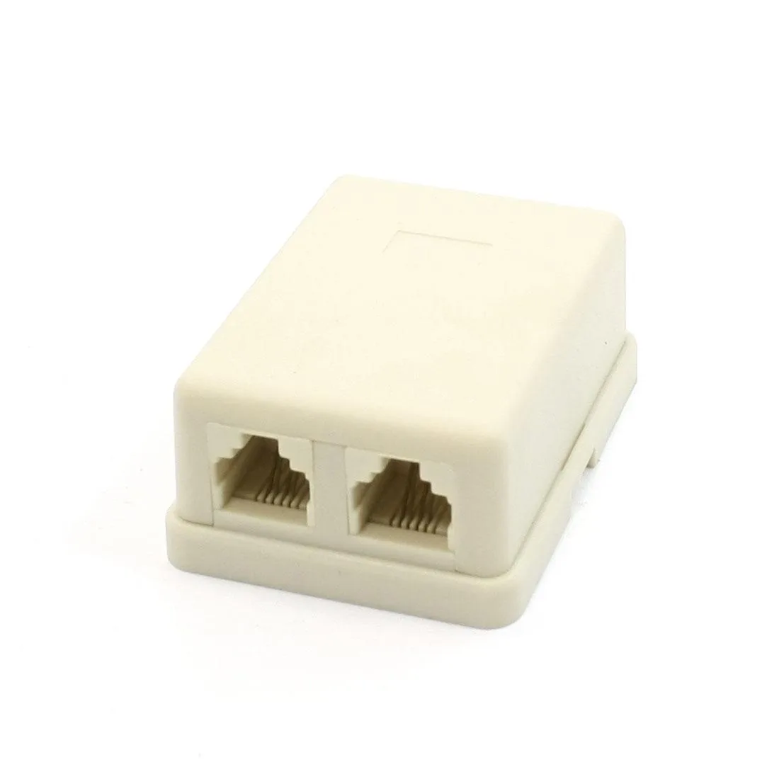 Unique-Bargains Unique-Bargains Beige ADSL Splitter RJ11 Telephone Accessory — product photo