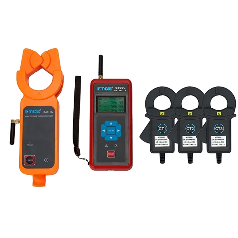 ETCR ETCR 9500C Three-Channel Wireless HV CT Ratio Tester — product photo